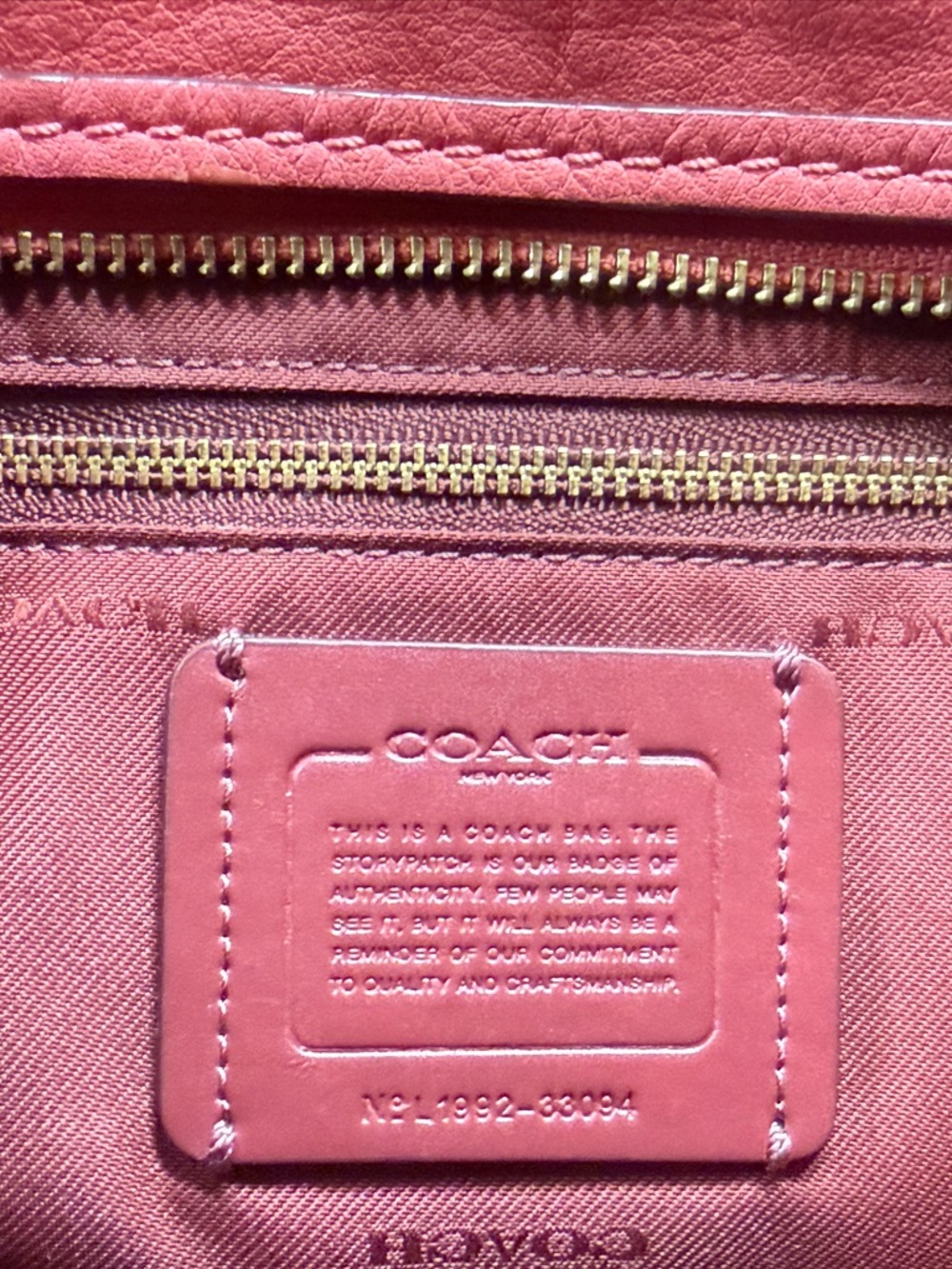 💕 Coach Dreamer 27 Orchid Pink Leather Satchel Crossbody Gold Hardware ✨ - Picture 12 of 15